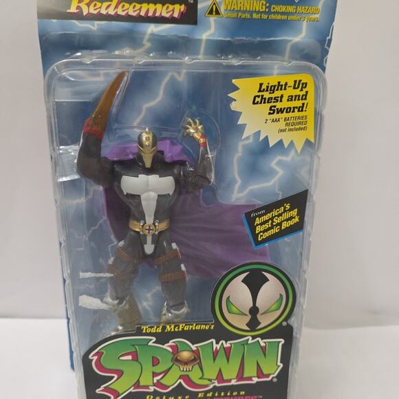 McFarlane Toys REDEEMER Spawn Series 3 Action Figure 1995 NEW In Box SEALED MOC - Picture 2 of 4